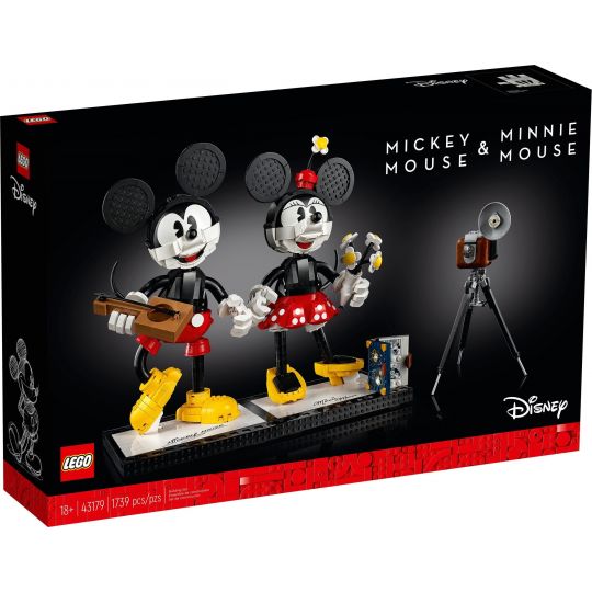 LEGO Disney - Bygbare Mickey Mouse og Minnie Mouse-figurer 43179