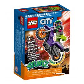 LEGO City - Wheelie-stuntmotorcykel 60296