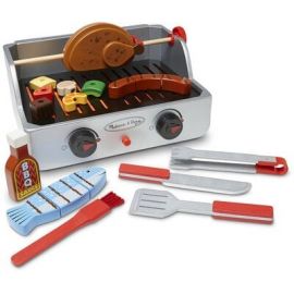 Melissa & Doug - Rotiserie & Grill BBQ Sæt