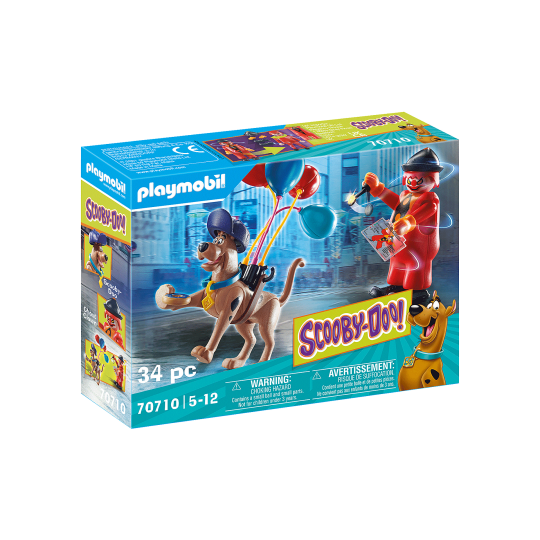 Playmobil - SCOOBY-DOO! Eventyr med Ghost Clown Produktnr 70710