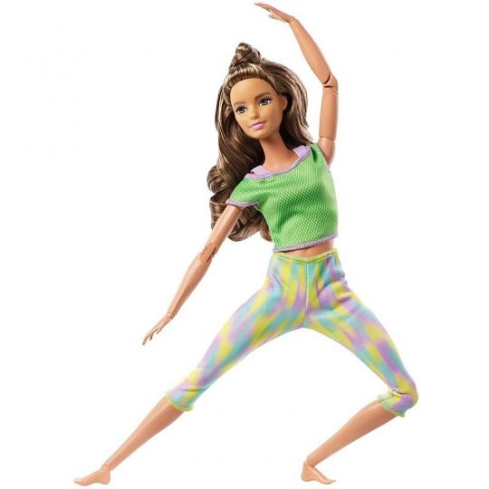 Barbie - Made to Move Dukke - Brunette GXF05