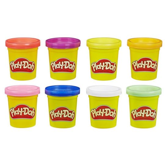 Play-Doh - 8 Pakke - Regnbue Farver E5062