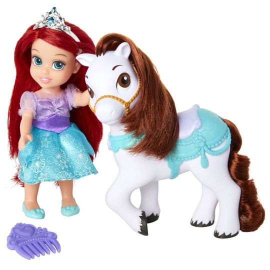 Disney Prinsesse  - Lille Prinsesse & Pony - Ariel