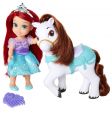 Disney Prinsesse  - Lille Prinsesse & Pony - Ariel