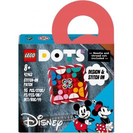 LEGO Dots - Mickey Mouse og Minnie Mouse påsyningsmærke 41963