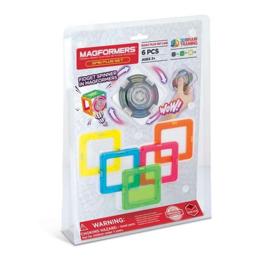 Magformers - Fidget Spinner 6 stk.