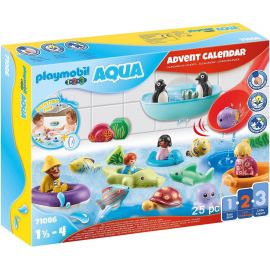 Playmobil - Adventskalendar - PLAYMOBIL 1.2.3 Badetids sjov 71086