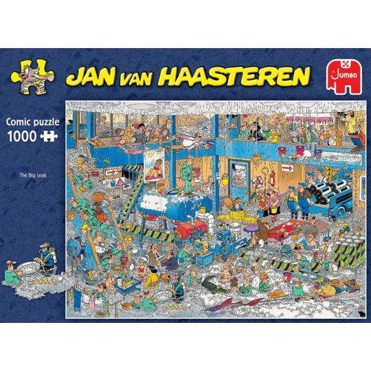 Jan Van Haasteren - Det store læk - Puslespil 1000 brikker