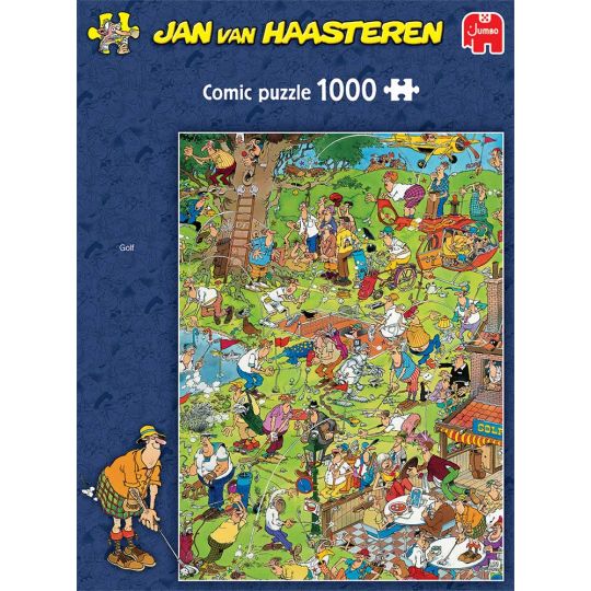 Jan Van Haasteren - Golf - Puslespil 1000 brikker