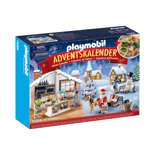 Playmobil - Adventskalendar - Julebag 71088