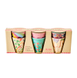 Rice - 6 Pcs Small Melamine Kids Cups Dance Out Prints - Small