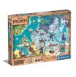 Clementoni - Maps Puslespil 1000 brk - Frost