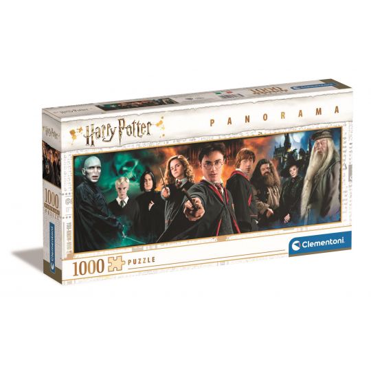 Clementoni - Panorama Puslespil 1000 brk - Harry Potter