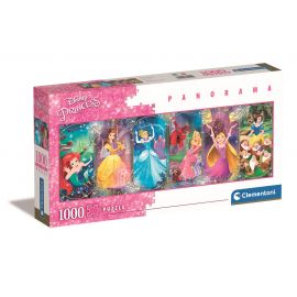 Clementoni - Panorama Puslespil 1000 brk - Disney Prinsesser