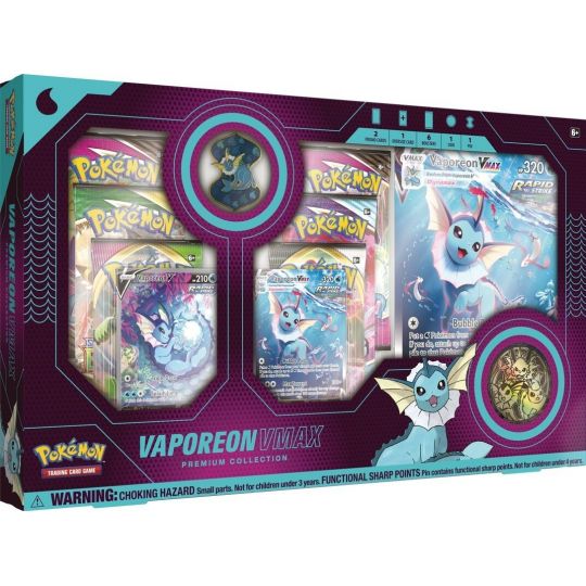 Pokemon - Vaporeon Vmax Box POK80913.Vaporeon