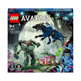 LEGO Avatar - Neytiri og thanator mod Quaritch i AMP-dragt 75571