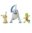 Pokemon - Battle Figure 3-pack - Treecko, Mimikyu, Absol - 95155-12