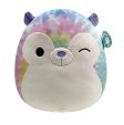 Squishmallows - 50 cm Bamse P12 - Rainbow Hedgehog