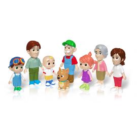 Cocomelon - 8 Figure Pack Family CMW0047