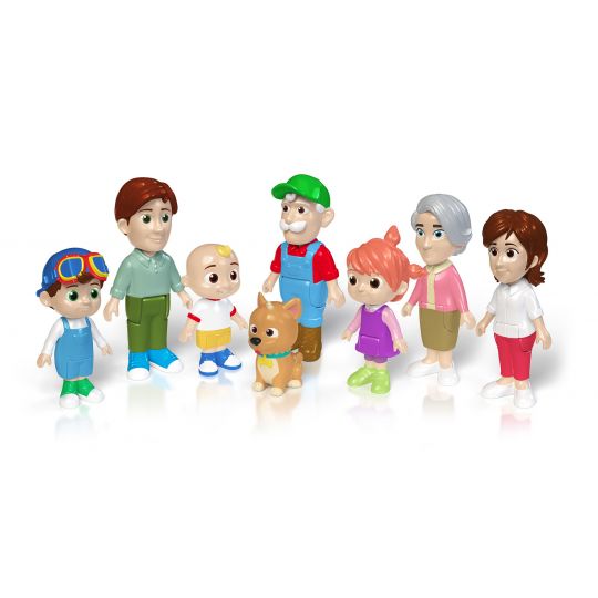 Cocomelon - 8 Figure Pack Family CMW0047