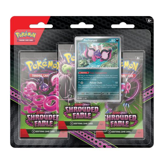 Pokémon - Scarlet & Violet - Shrouded Fable 3 pak Blister POK87999