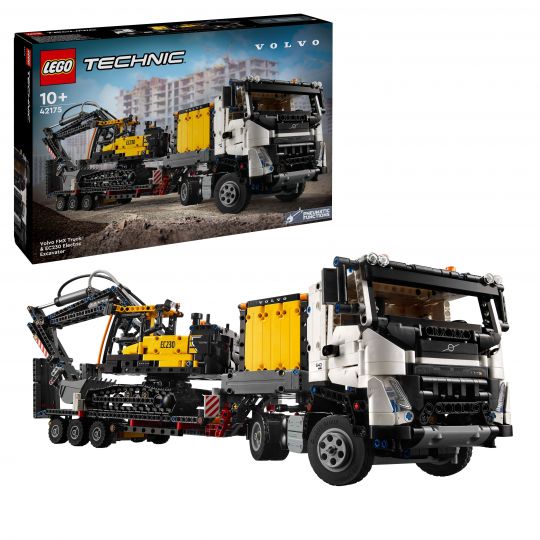 LEGO - Technic - Volvo FMX-lastbil og EC230 elektrisk gravemaskine 42175