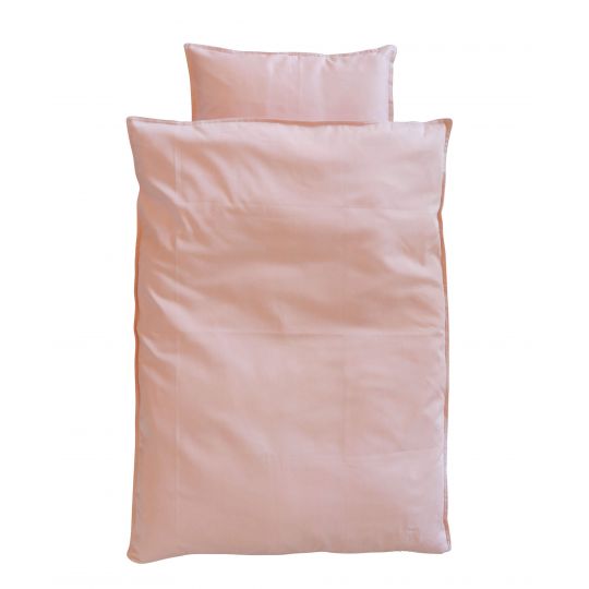 omhu - Percale Baby Sengetøj 70x100 - Nude