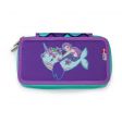 JEVA - Pencil Case TwoZip - Rainbow Mermaid 8865-72