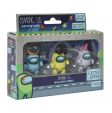 Among Us - Mini Actionfigurer 3-pak - 1