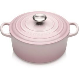 Le Creuset Rund Gryde 4,2 L shell pink