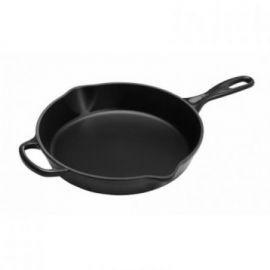 Le Creuset Stegepande dyb Ø26 mat sort