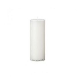 Bloklys wax altar Ø7xH18 cm hvid