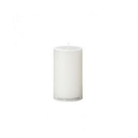 Bloklys wax altar Ø7xH12 cm hvid