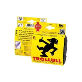 TROLLULL Ståluld 3 x pads Grade 00 DIY