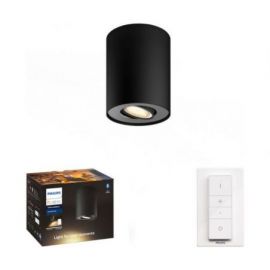 Philips Hue Pillar spotlys Sort