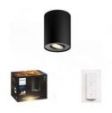 Philips Hue Pillar spotlys Sort