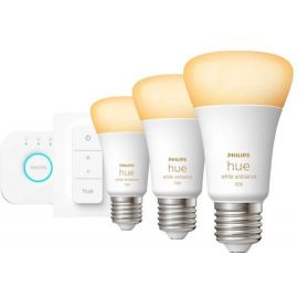 Philips Hue White Ambiance LED pære E27 (3 set)