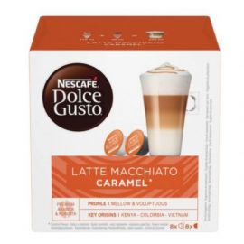 Nescafe Caramel LatteMacch DolceG Kapsler