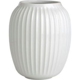 Hammershøi Vase H20 hvid