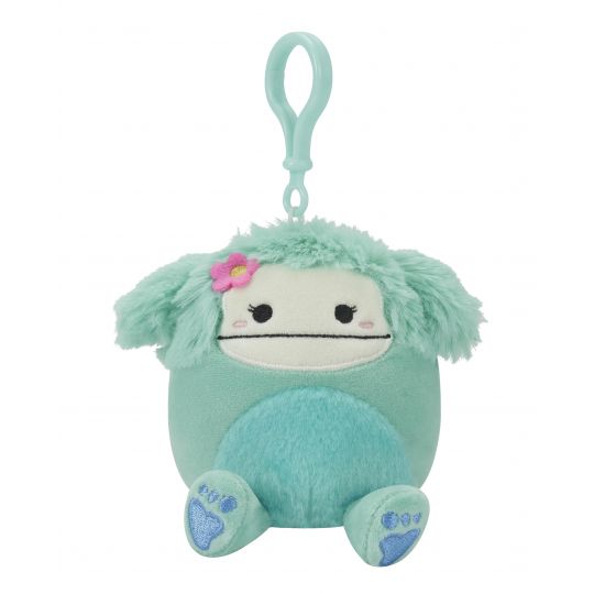 Squishmallows - 9 cm Plush P14 Clip On - Joelle the Bigfoot