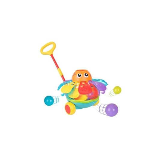 Playgro - JC Push Along Ball Blæksprutte