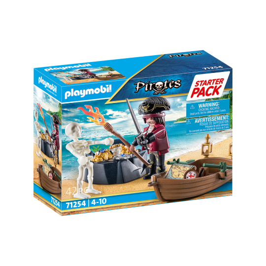 Playmobil - Starter Pack Pirate with Rowing Boat 71254