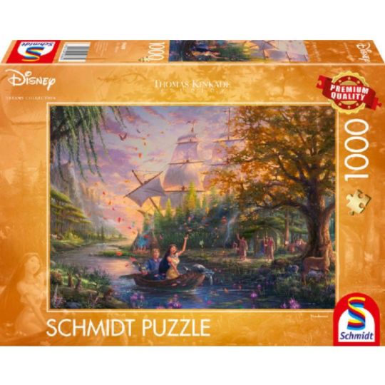 Schmidt - Thomas Kinkade Disney - Pocahontas 1000 brikker