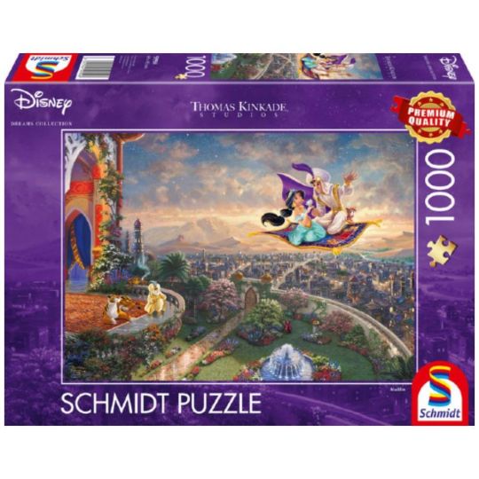 Schmidt - Thomas Kinkade Disney - Aladdin 1000 brikker