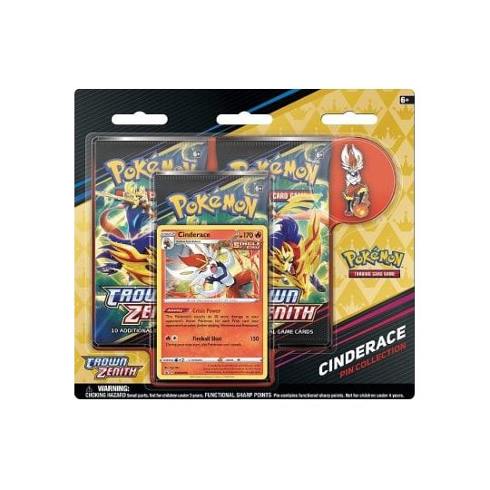 Pokemon - Sword & Shield 12.5 - Poke Pin Box - Cinderace