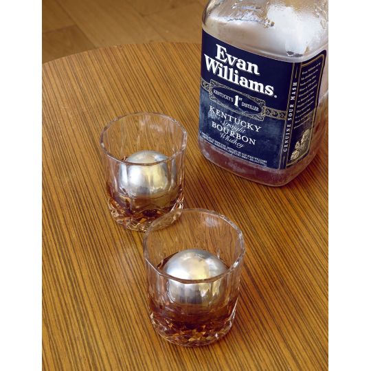 Rusfri Stål Whiskey Kugler