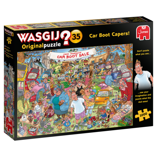 Wasgij - Original - 35 Car Boot Capers! 1000 brikker