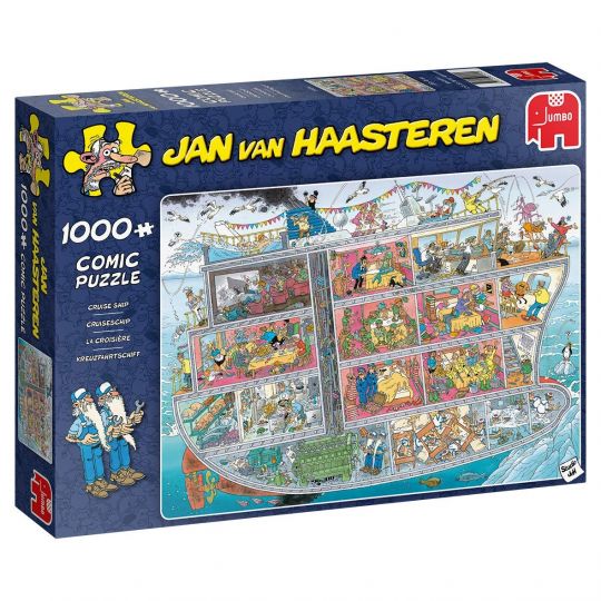 Jan Van Haasteren - Krydstogtskib 1000 Brikker