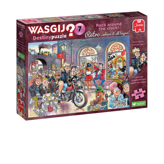 Wasgij - Retro Destiny - 7 Rock around the clock 1000 brikker