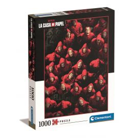 Clementoni - Puslespil 1000 brk - La Casa De Papel